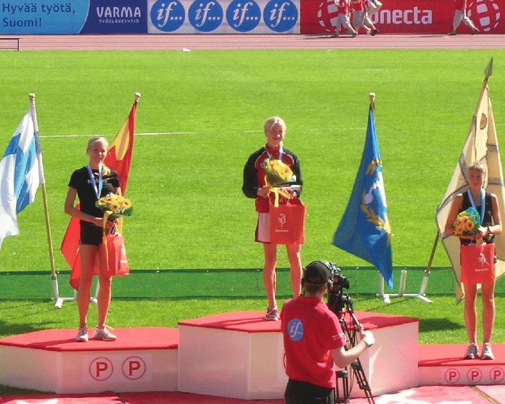 Annemari Sandell voitti, Saara Pekkarinen hopealle, Sanni Klemel tuli kolmanneksi